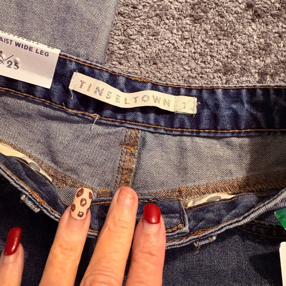 Tinseltown Blue Straight Leg Jeans - Picture 3 of 4